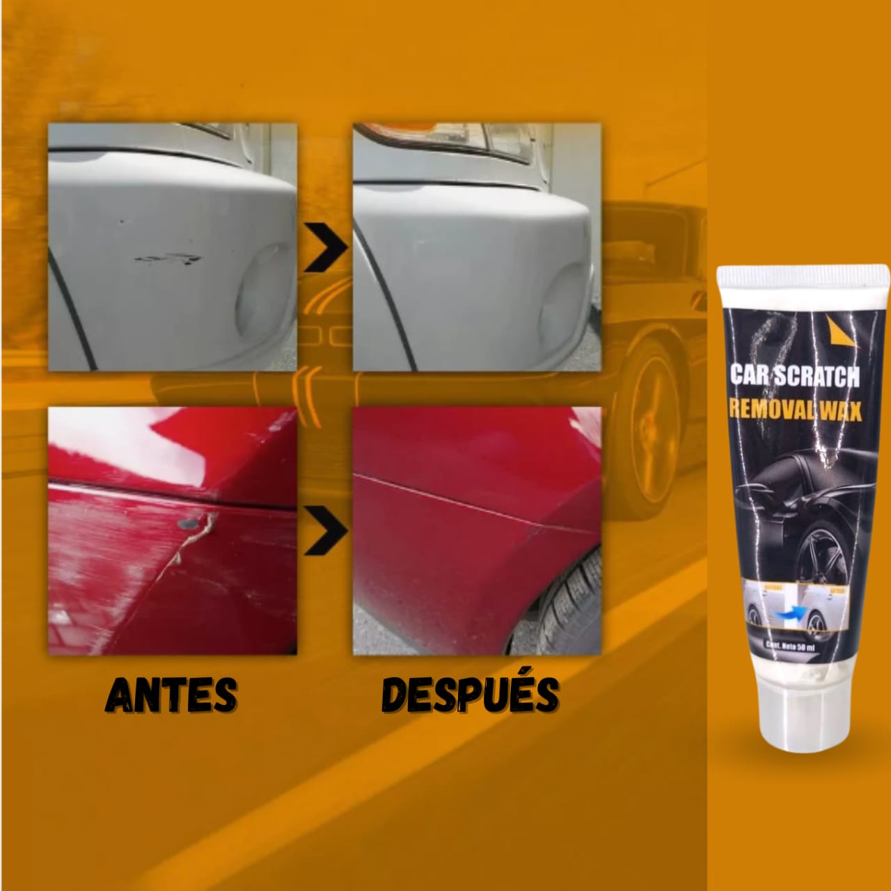 CAR SCRATCH: CERA QUITA RAYONES